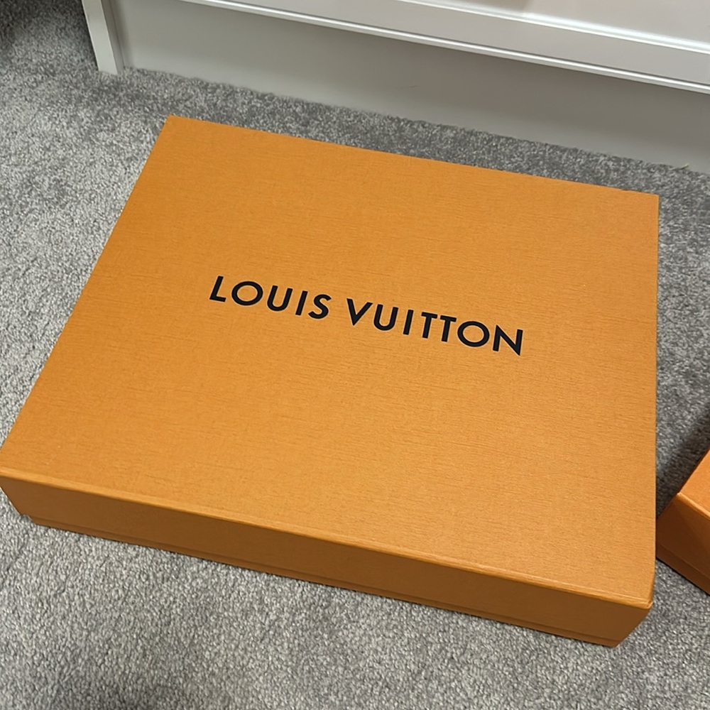 2 authentic Louis Vuitton boxes